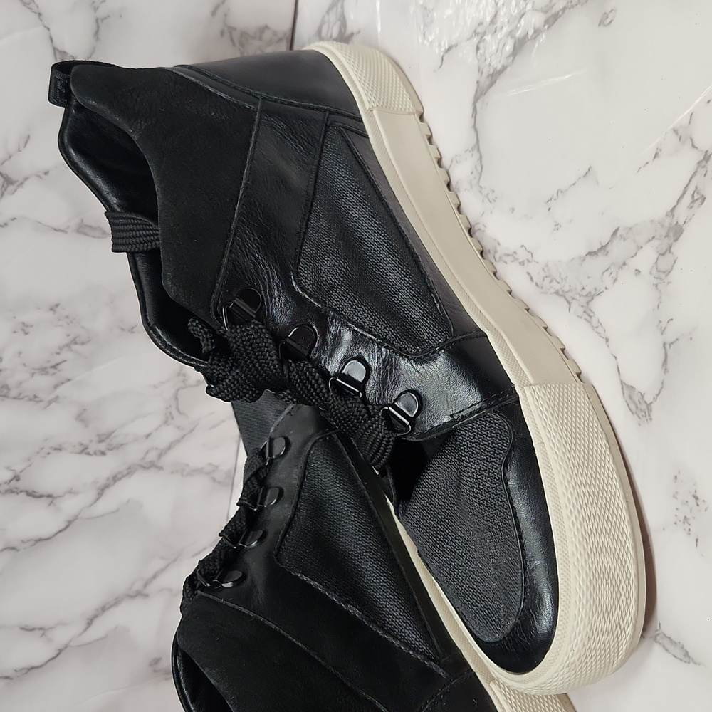 FRYE  Black High-Top Sneakers SIZE 9 - Picture 10 of 11